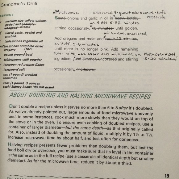 Microwave Cookbook Vintage1990 1st Edition Understand what Microwaving is About - Picture 7 of 9